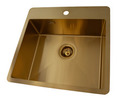 ADORA® Optimus kjøkkenvask gull 550 x 530 mm